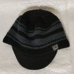 adidas peaked beanie hats 